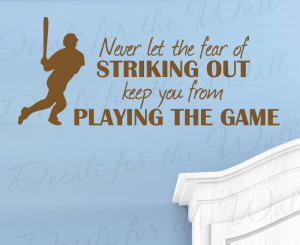 Displaying (19) Gallery Images For Baseball Quotes For Kids...