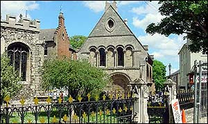Oliver Cromwell's school, now a museum