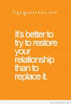 Relationship restore quote