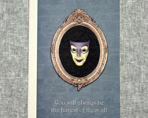 Stepmother Card Mirror Fairest Snow White Evil Funny ...