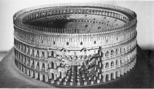 Reconstruction of the Colosseum, Museo della Civiltà Romana