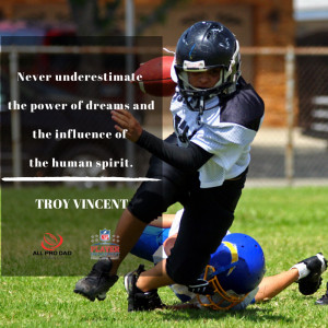 troy vincent power of dreams quote