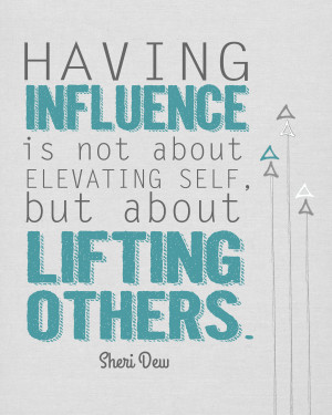 Sunday Encouragement: Lifting Others {12.15.13}
