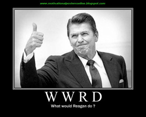 Ronald Reagan, hands down.