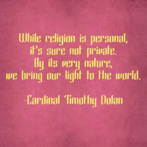 Cardinal Timothy Dolan