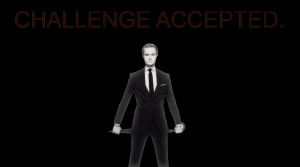 Challenge Accepted Barney
