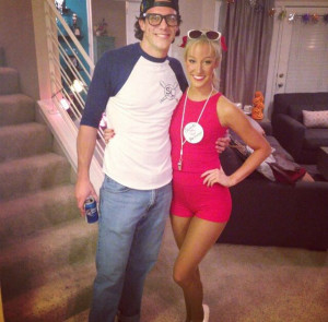 Squints and Wendy from The Sandlot Halloween costume