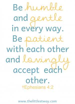 Bible Quotes About Patience • The Littlest Way