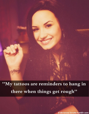 demi lovato quotes about strength