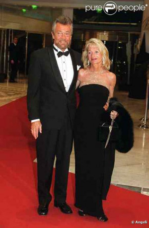 Stephen J Cannell et sa femme Marcia Monaco en f vrier 2001