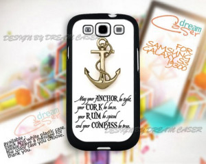 Anchor Quotes - Print On Hard Case Samsung Galaxy S3 i9300