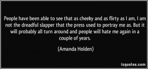 More Amanda Holden Quotes