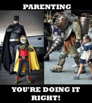 Parenting Cage Funny Picture