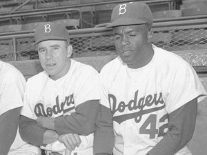 ... famers including jackie from an Pee Wee Reese Jackie Robinson baseball