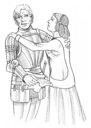 Henry IV, Part One Pictures: Illustration: Hotspur and Lady Percy