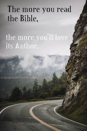 am proud of you ... you read the bible because you want to!!!! How ...