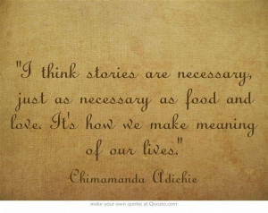 THE POWER OF STORYTELLING