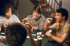 Still of Tom Cruise, Bronson Pinchot and Curtis Armstrong in Risky ...