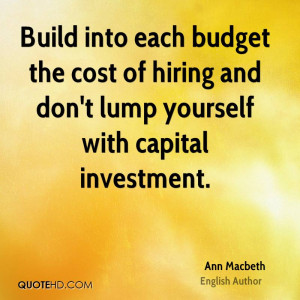 Funny Quotes About Budgets