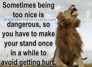 Sometimes being too nice is Dangerous,