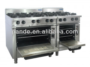 Commercial Gas Stoves and Ovens