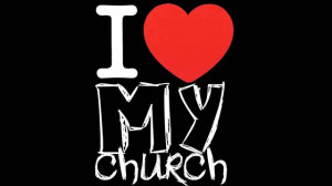 Love My Church Family Tema: i love my church (logo)