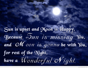 Good Night romantic wishes messages sms for sweetheart/GF/BF