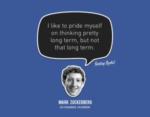 Mark Zuckerberg's quote