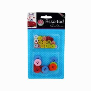 Sterling Sewing buttons value pack, 12/Case (KOLE-HT801)