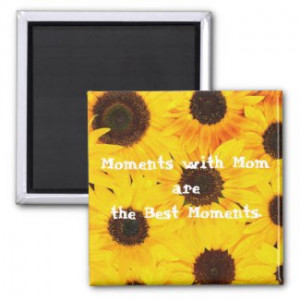 Mom Quote Magnet by QuoteLife