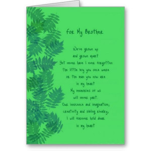Posts related to happy birthday brother quotes poems