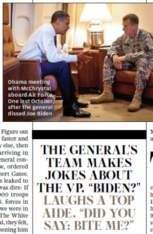 ... General' magazine article gets General Stanley McChrystal in hot water