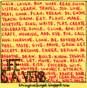 Life In Verbs
