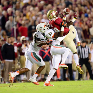 Phil Ellsworth/ESPN Images Seminoles wideout Christian Green caught 13 ...