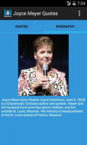 Joyce Meyer Quotes - screenshot