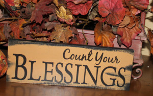 Count Your BLESSINGS Sign/Thanksgiving Sign/Holiday Decor/Ready to ...