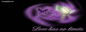 Purple Love Quote Facebook