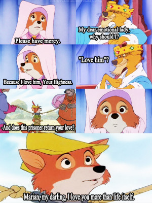 with 411 notes robin hood disney classic quote love true love disney ...