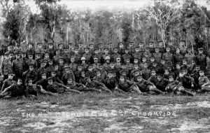 ... 88812 11th Machine Gun Company at Chermside, Brisbane, during World