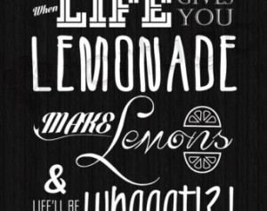 ... Modern Family Quote about Lemons by Phil Dunphy [Canvas Print