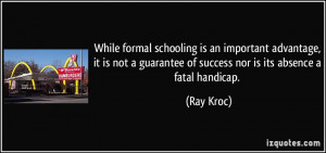 More Ray Kroc Quotes