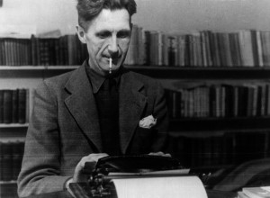 George Orwell (em foto acima), autor dos cultuados Revolução dos ...