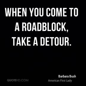 Roadblock Quotes