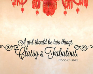 Coco Chanel Fabulous Classy