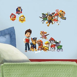 RoomMates-RMK2640SCS-Paw-Patrol-Peel-and-Stick-Wall-Decals-0