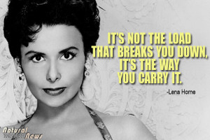 Lena Horne on Being Strong