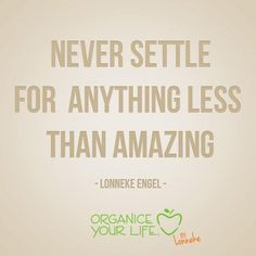 ... settle | #organiclife #organic #healthyliving #healthy #quotes #quote