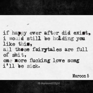 Instagram photo by depressed222girl - #Maroon5 #anxiety #depression # ...