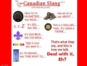Canadian Slang: Part 2 by I-Am-Canadian-Eh