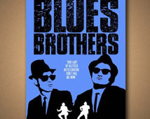 THE BLUES BROTHERS Movie Quote Post er ...